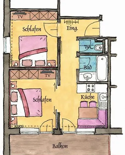 شقة فندقية Universo 3*